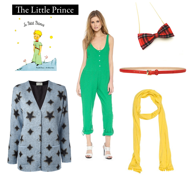 Inspired by The Little Prince by Antoine de Saint-Exupéry
“The most beautiful things in the world cannot be seen or touched, they are felt with the heart.”
Margaux Lonnberg Jumpsuit | $365 at Shopbop
Jaeger Skinny Leather Belt | £40 at John...