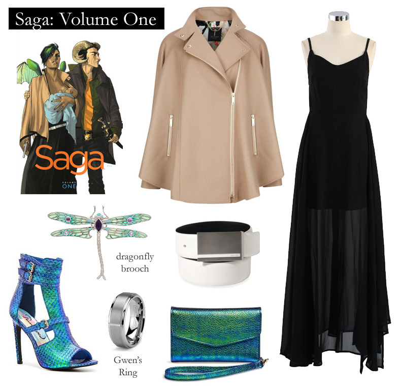 Outfit inspired by Alana from Brian K. Vaughan and Fiona Staples’ Saga comic series.
“Ideas are fragile things. Most don’t live long outside of the ether from which they were pulled, kicking and screaming That’s why people create with someone...